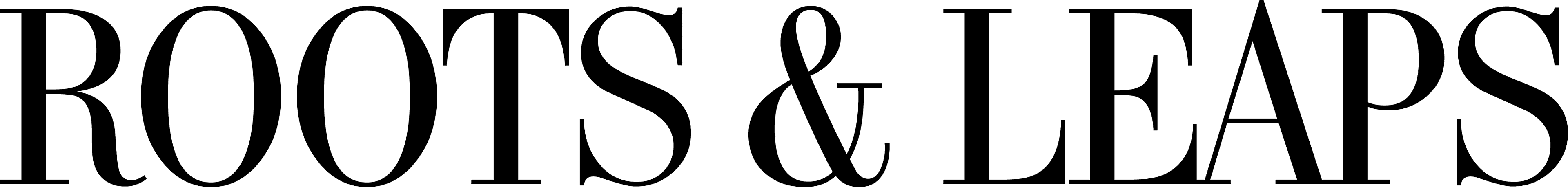 Roots and Leaps logo